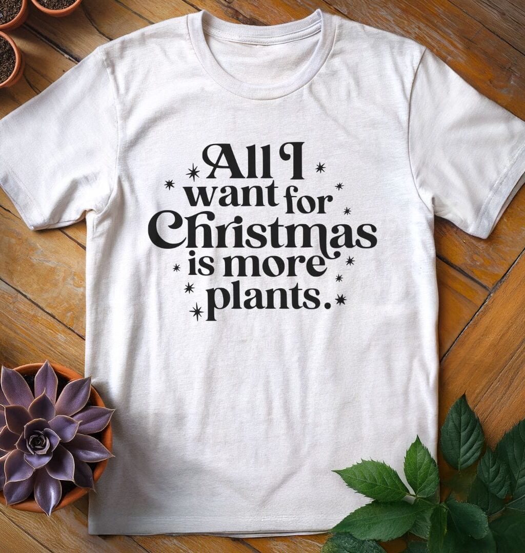Alternative view of All I Want for Christmas Tee