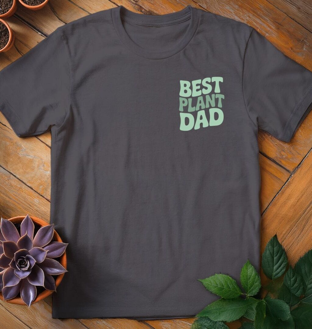 Alternative view of Best Plant Dad Tee