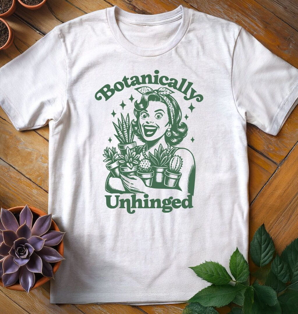 Alternative view of Botanically Unhinged Lady Tee