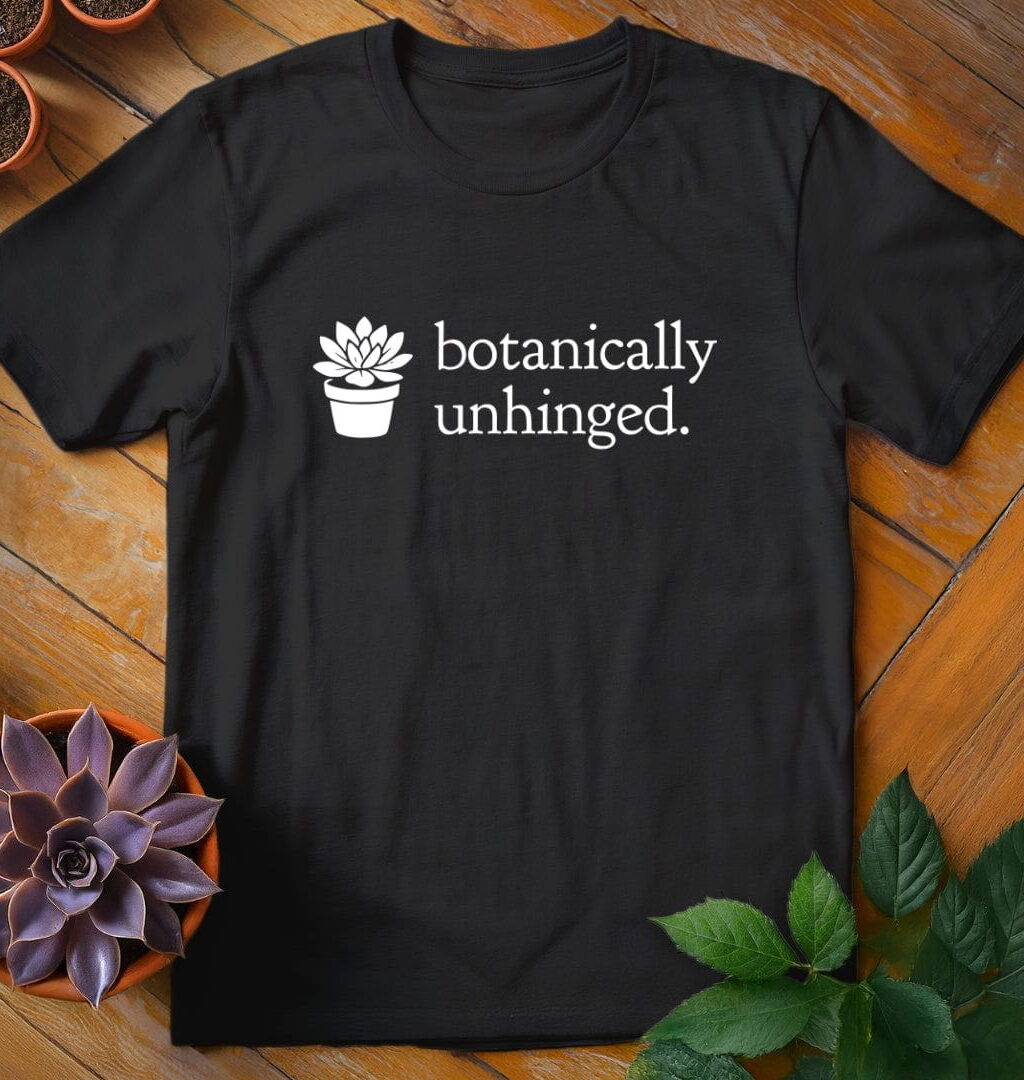 Alternative view of Botanically Unhinged Tee