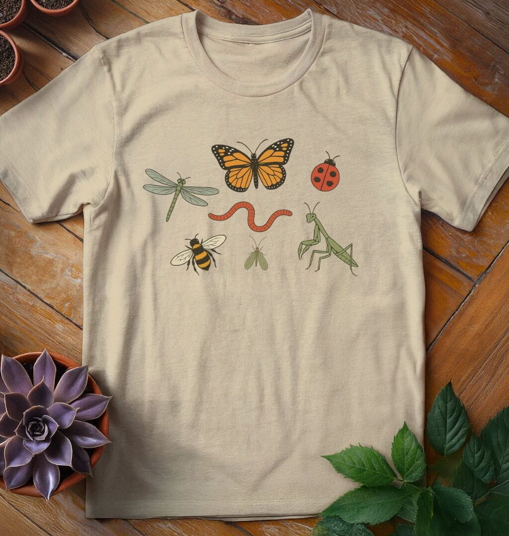 Alternative view of Bugs Tee