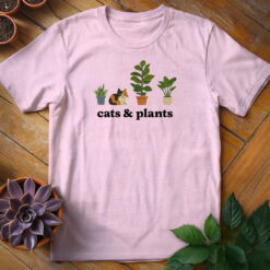Cats & Plants Icons Tee