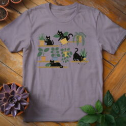 Cats & Plants Shelves Tee