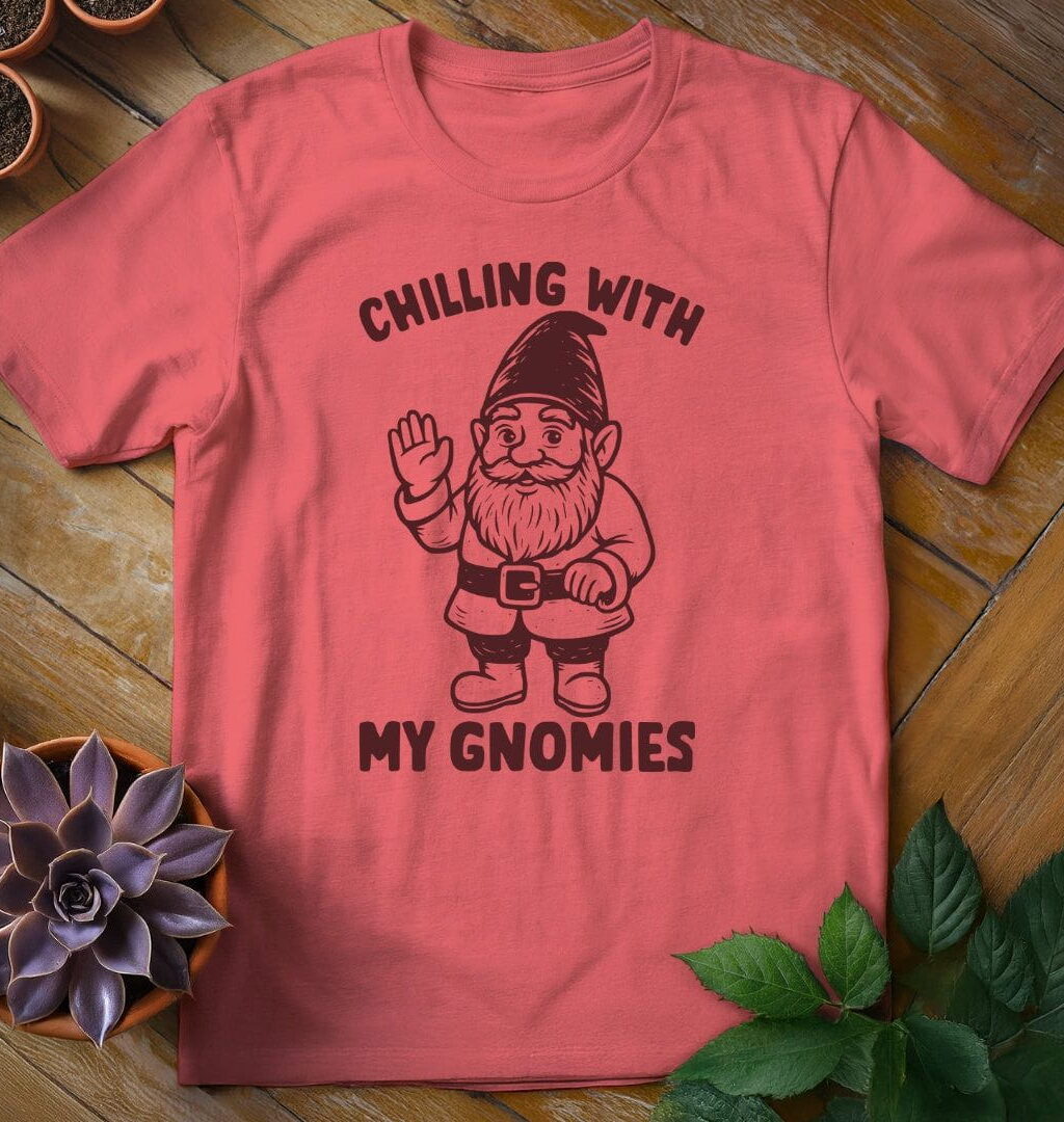 Alternative view of Chilling With My Gnomies Tee