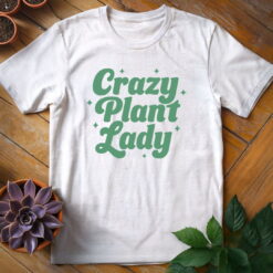 Alternative view of Crazy Plant Lady Tee