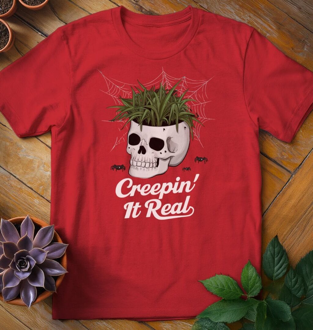 Alternative view of Creepin' It Real Tee