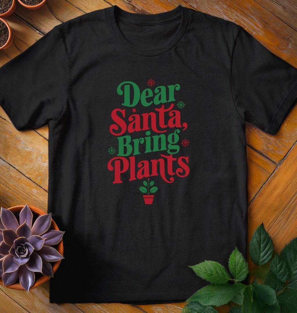 Alternative view of Dear Santa Tee