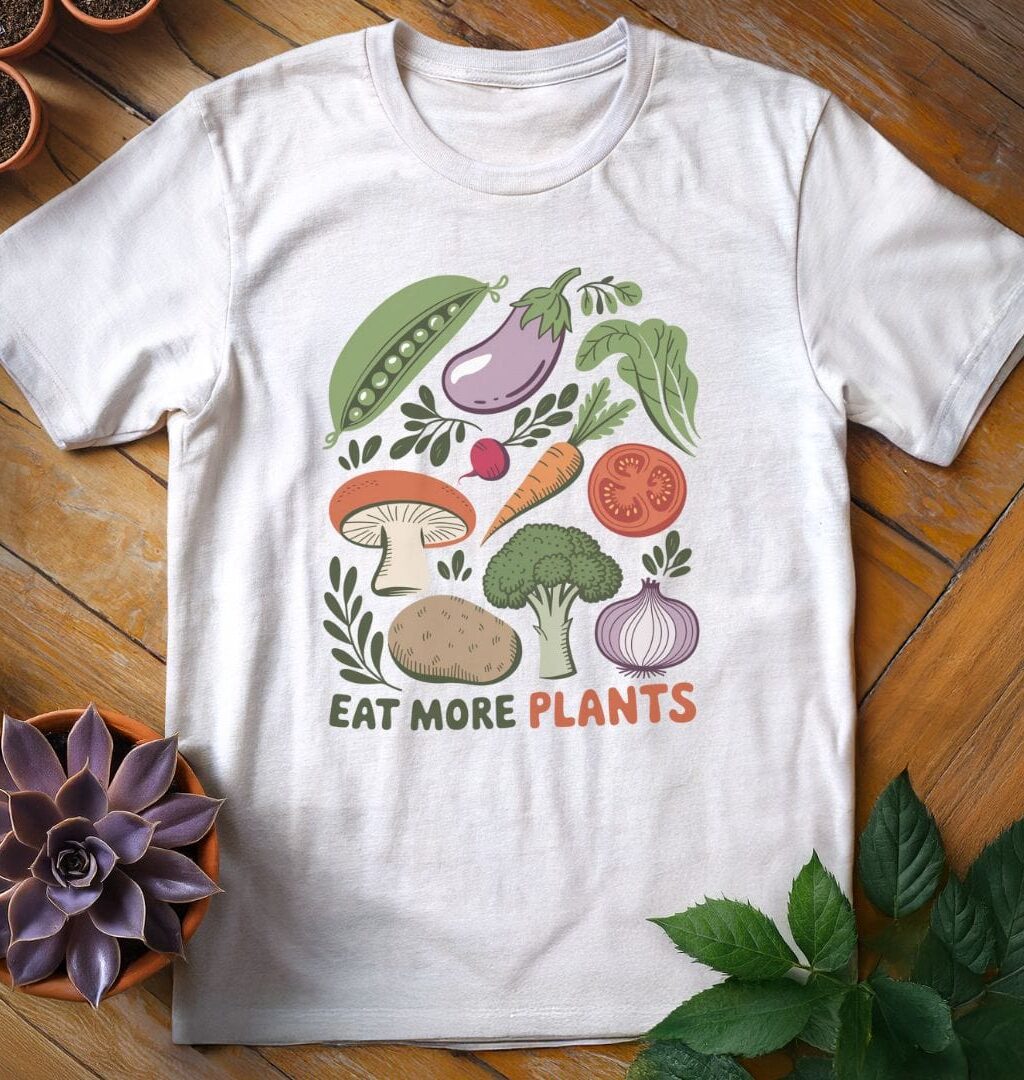 Alternative view of Eat More Plants Tee