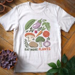 Alternative view of Eat More Plants Tee