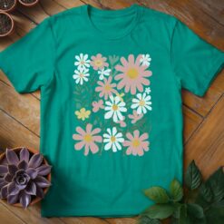 Alternative view of Flowers Tee