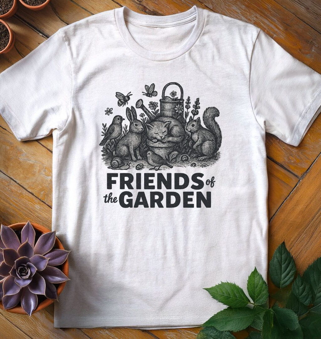 Alternative view of Friends of the Garden Tee