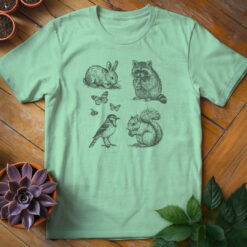 Alternative view of Garden Animals Tee
