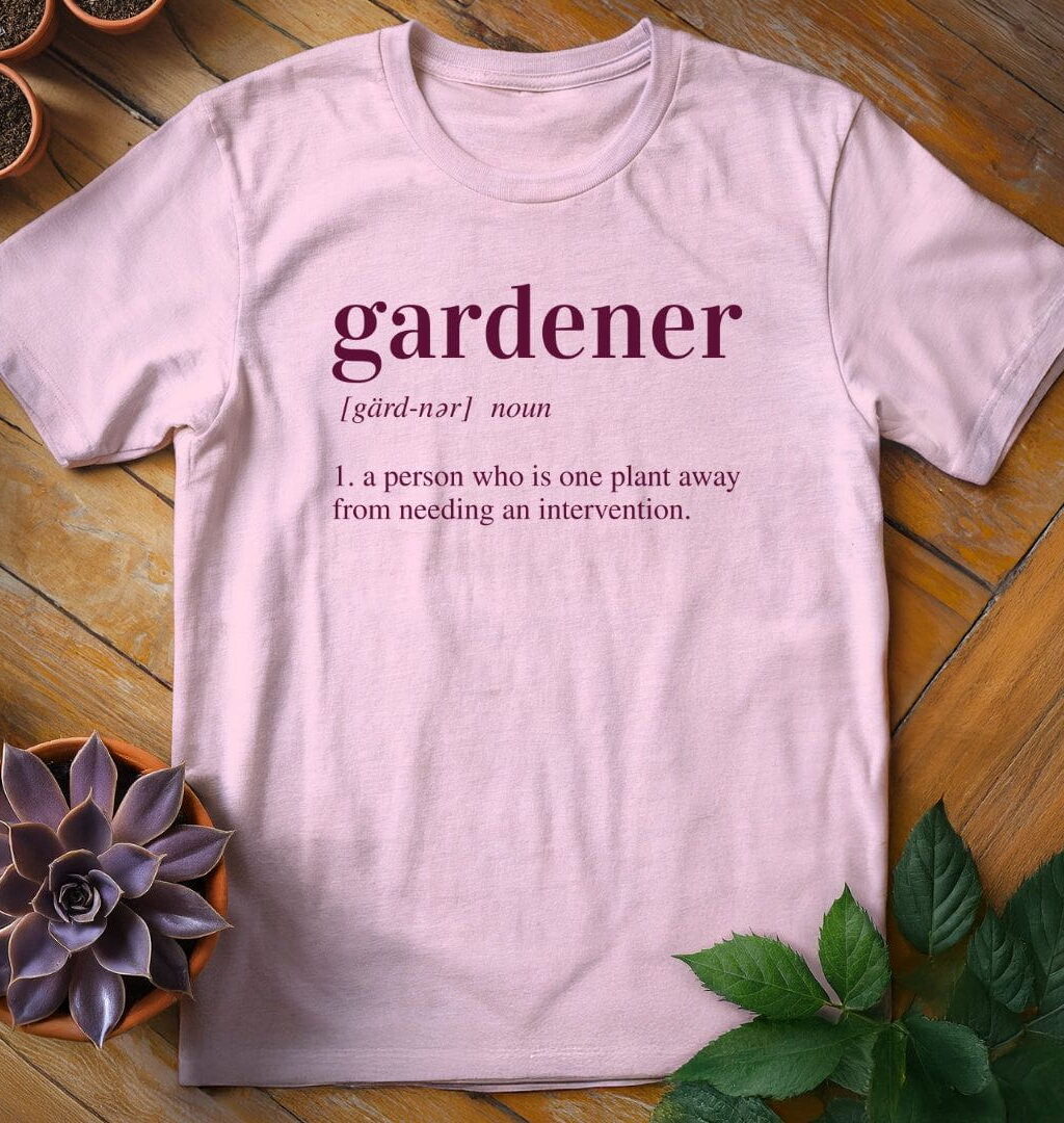 Alternative view of Gardener Definition Tee