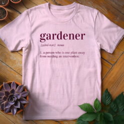 Alternative view of Gardener Definition Tee
