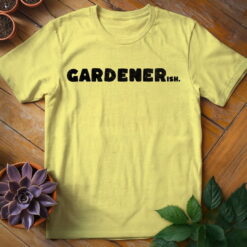 Alternative view of Gardenerish Tee