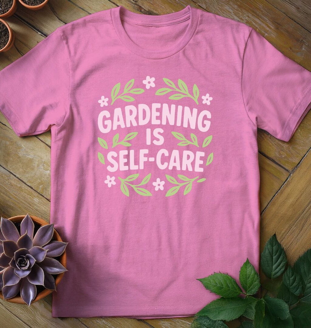 Alternative view of Gardening is Self-Care Tee