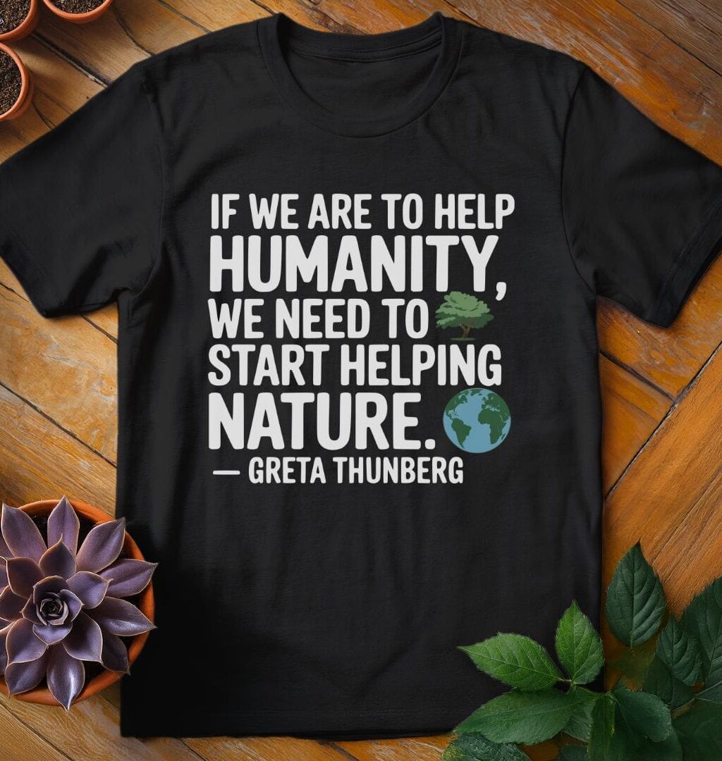 Greta Thunberg Quote Tee
