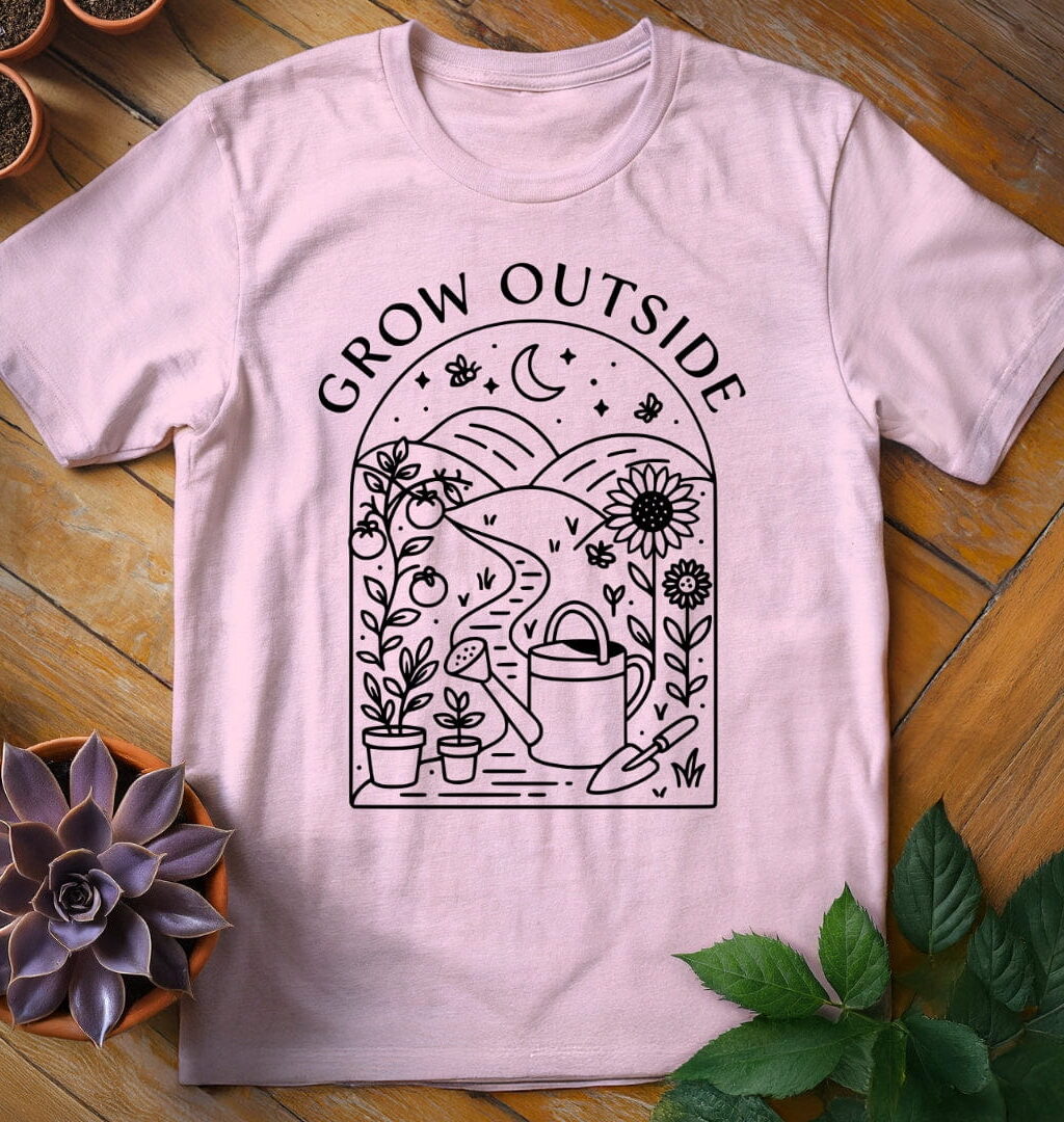 Alternative view of Grow Outside Tee