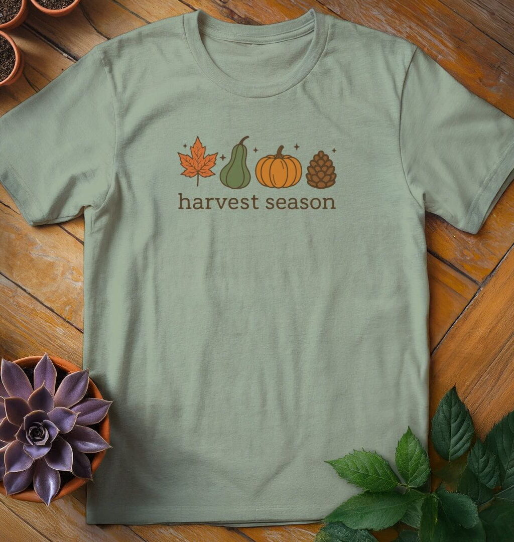 Alternative view of Harvest Season Tee