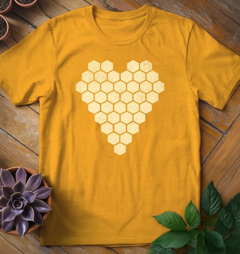 Honeycomb Heart Tee