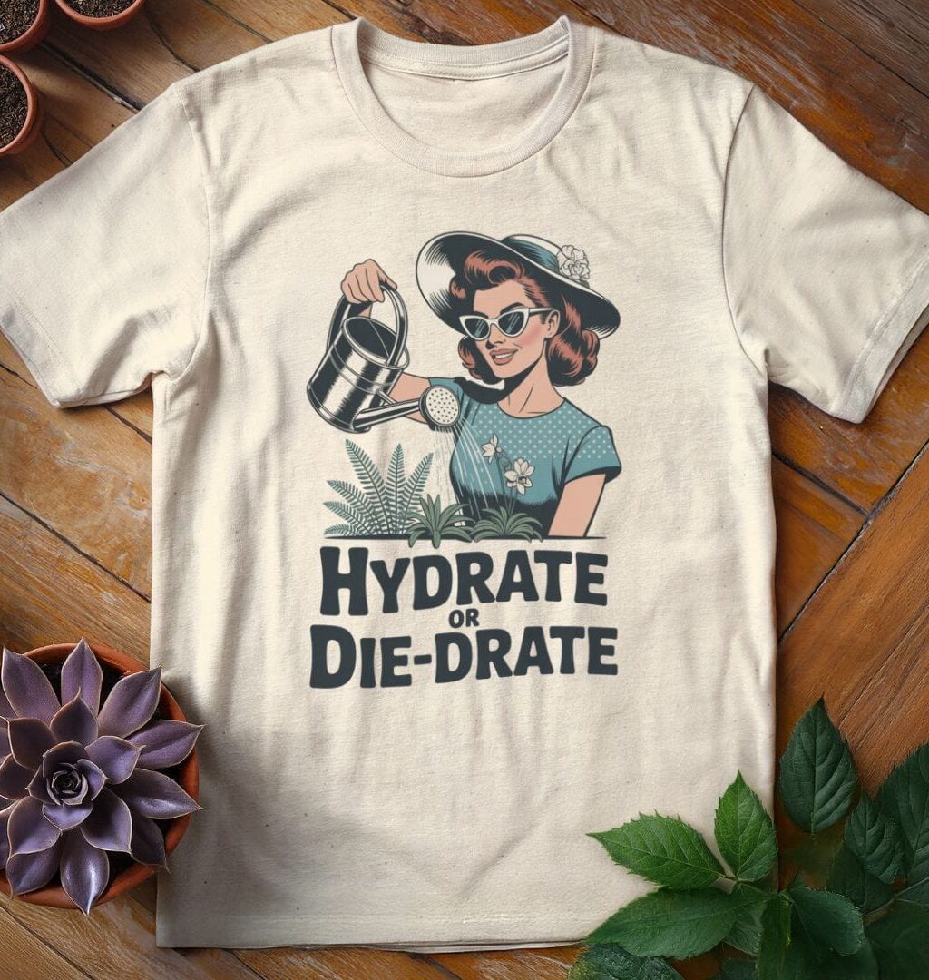 Hydrate or Die-Drate Tee