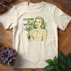 I'd Rather Be Weeding Tee