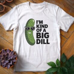 Alternative view of I'm Kind of a Big Dill Tee