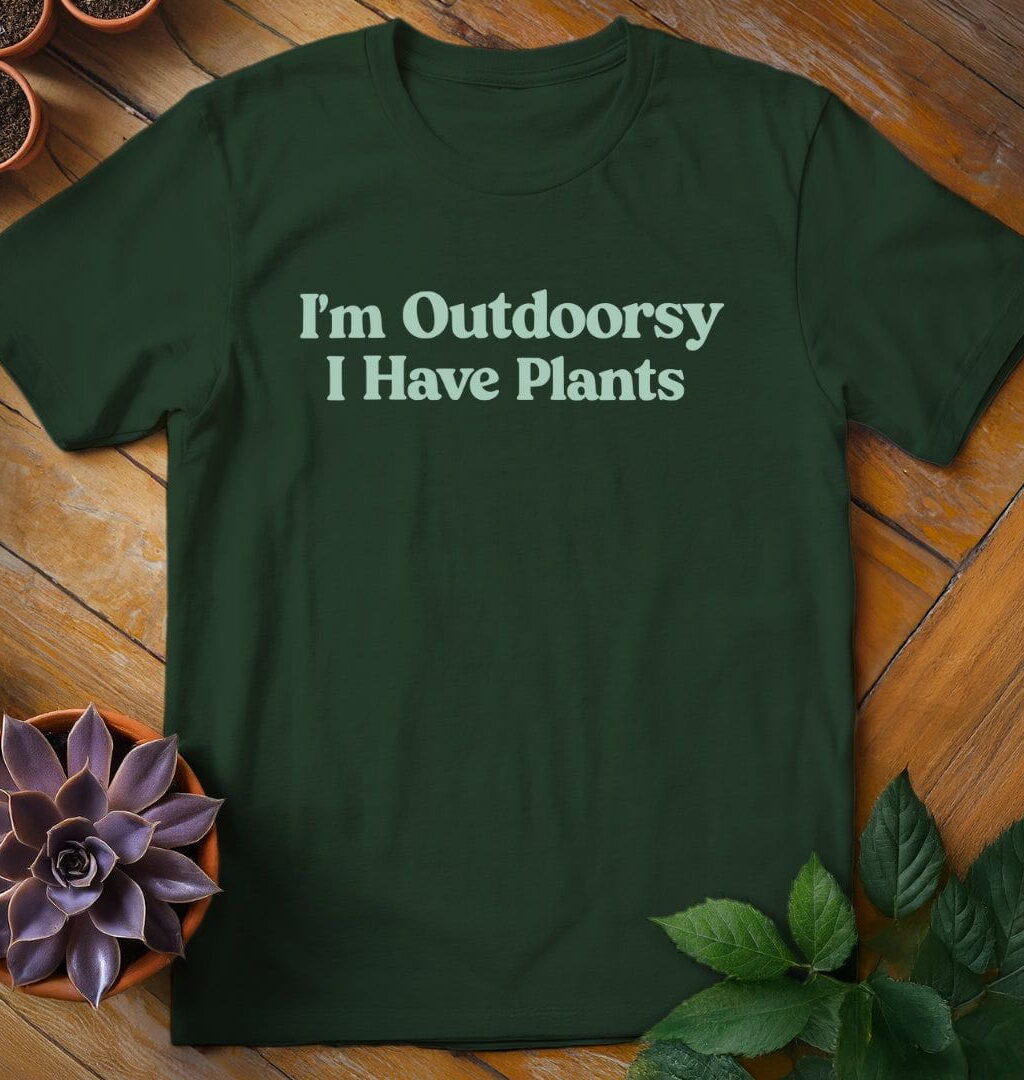 Alternative view of I'm Outdoorsy Tee