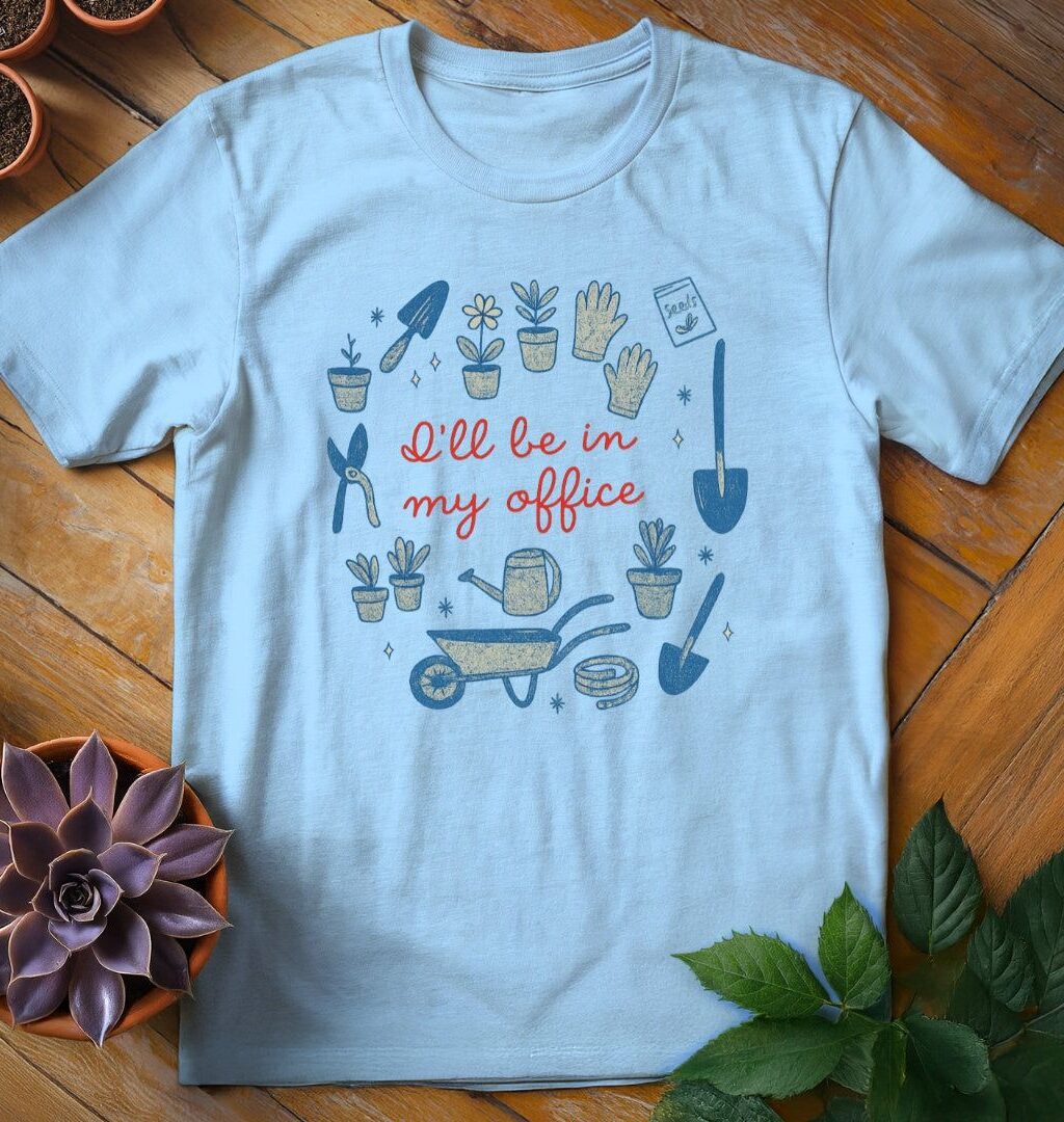 Alternative view of In My Office Tee