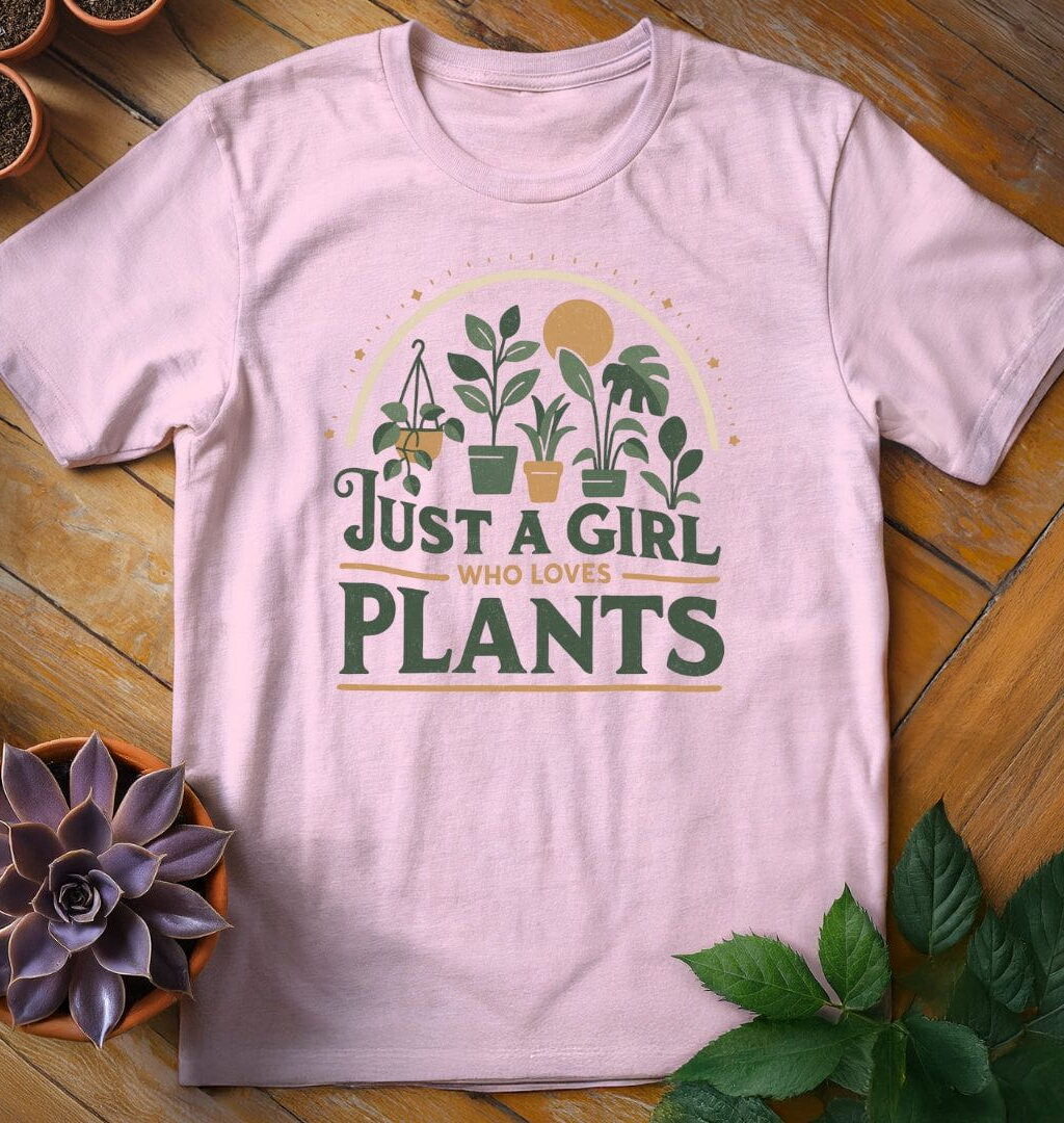 Just a Girl Who Loves Plants Tee