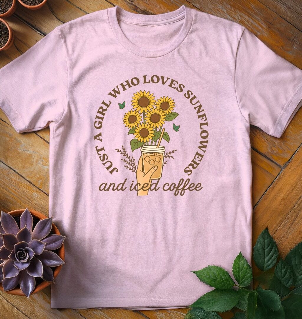 Just a Girl Who Loves Sunflowers Tee
