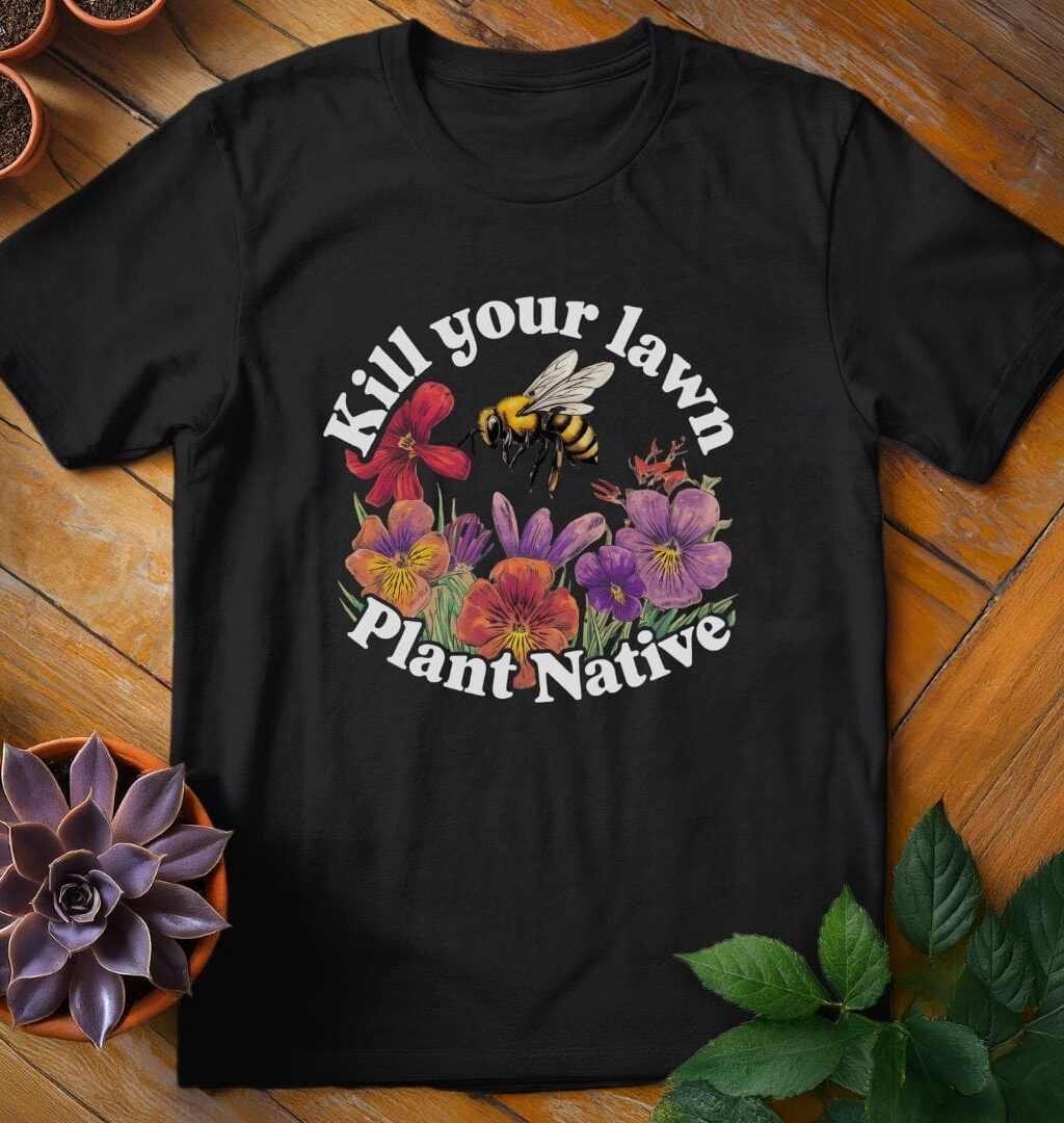 Alternative view of Kill Your Lawn Tee