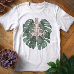 Alternative view of Monstera Lungs Tee
