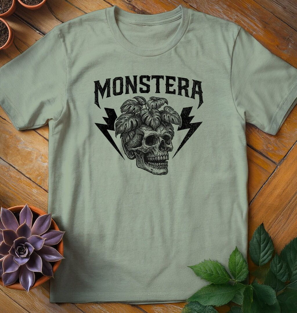 Alternative view of Monstera Tee