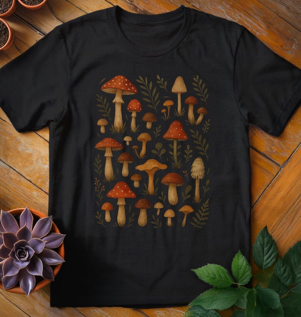 More Mushrooms Tee