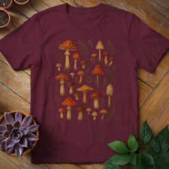 Alternative view of More Mushrooms Tee