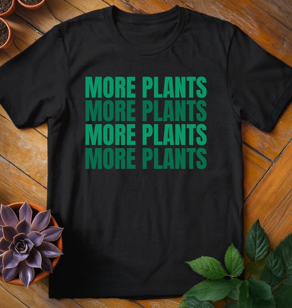 Alternative view of More Plants Tee