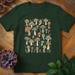 Alternative view of Mushrooms Tee