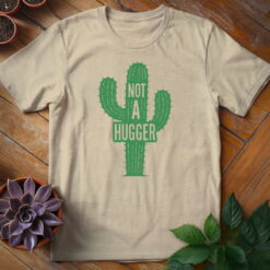 Alternative view of Not a Hugger Tee