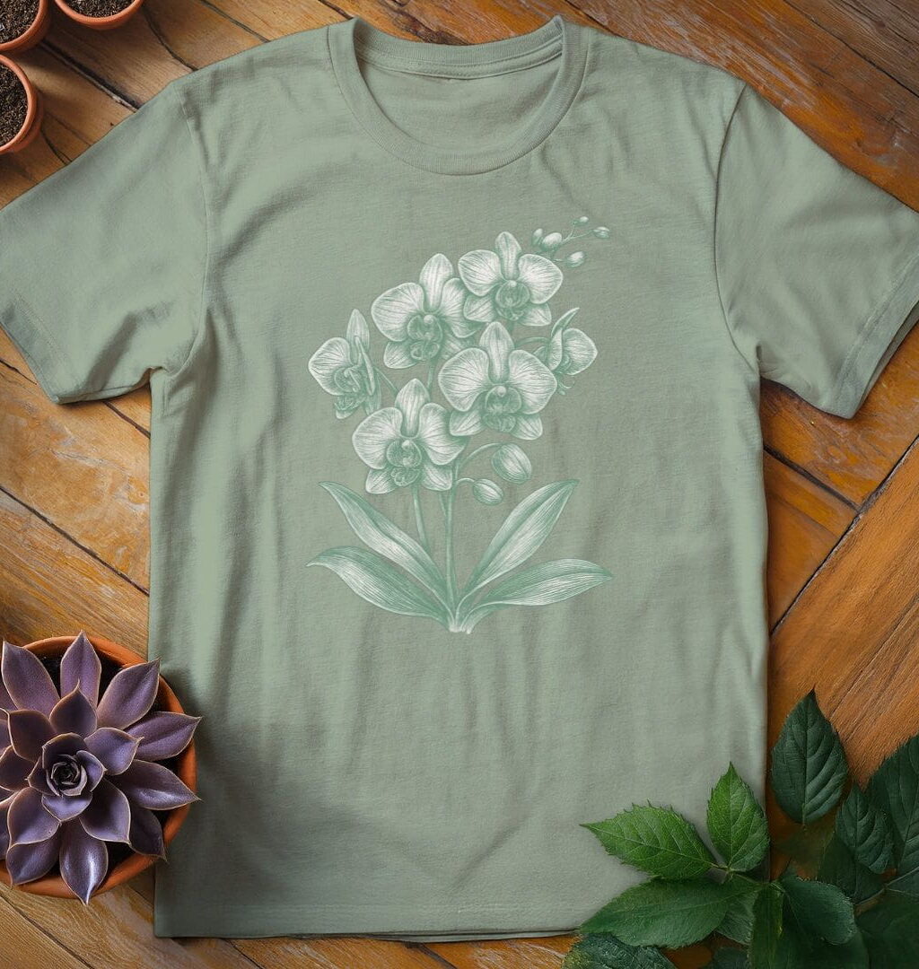 Alternative view of Orchid Tee