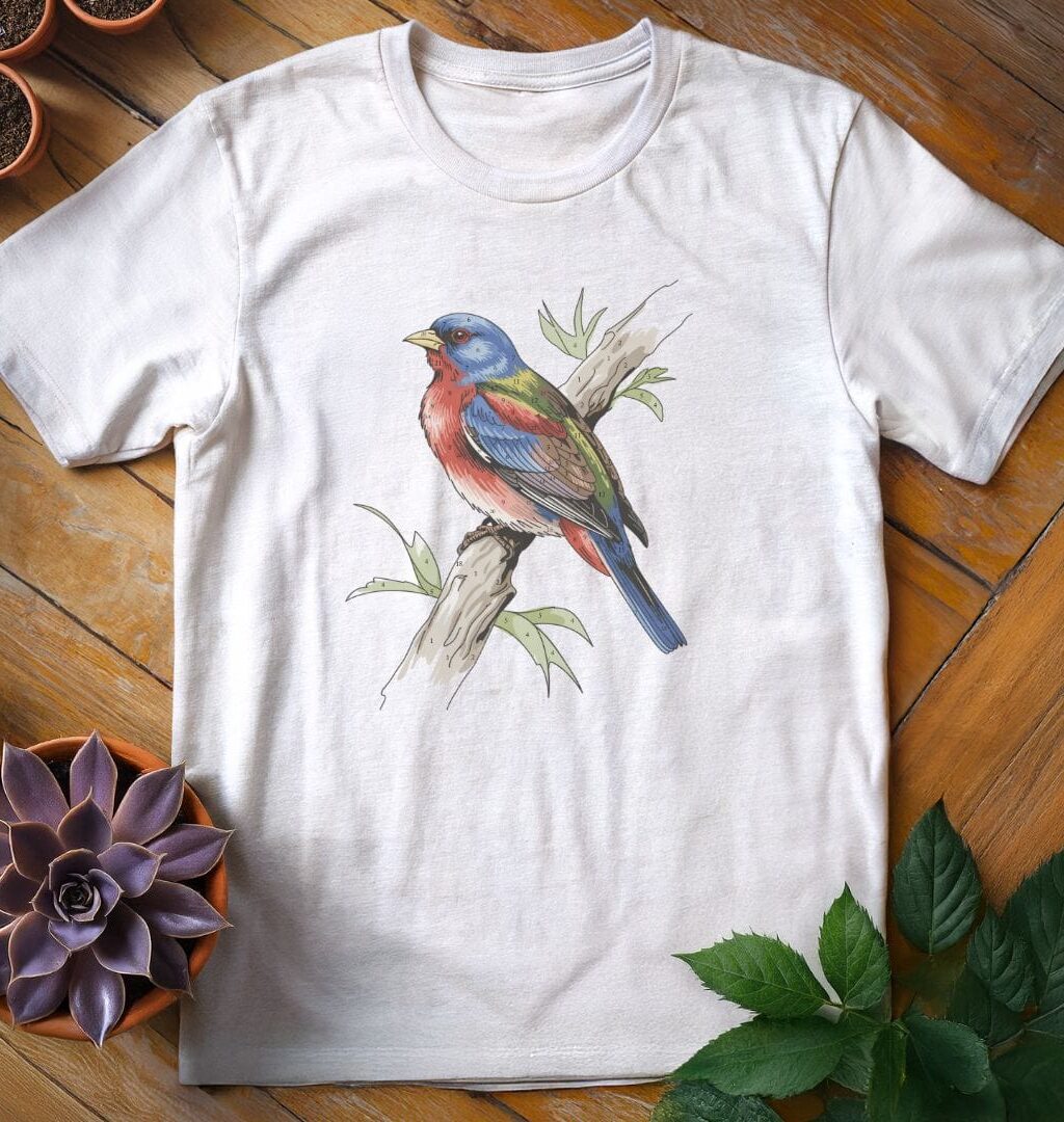 Painted-By-Numbers Bunting Tee