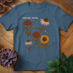 Alternative view of Plant These...Save Bees Tee