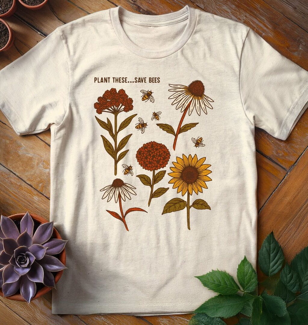 Plant These...Save Bees Tee