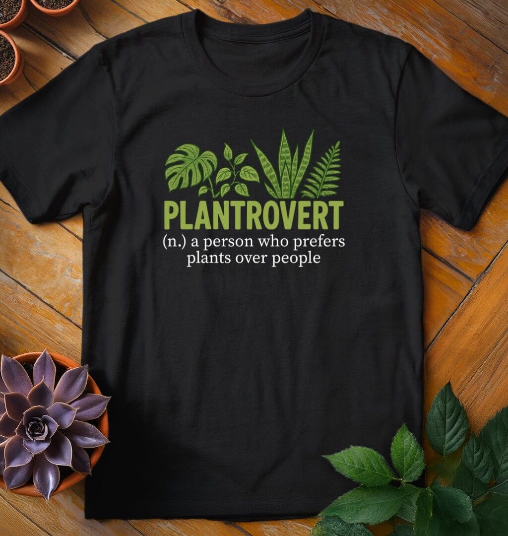 Alternative view of Plantrovert Definition Tee