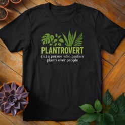 Alternative view of Plantrovert Definition Tee