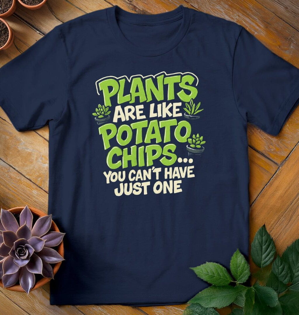 Alternative view of Plants Are Like Potato Chips Tee