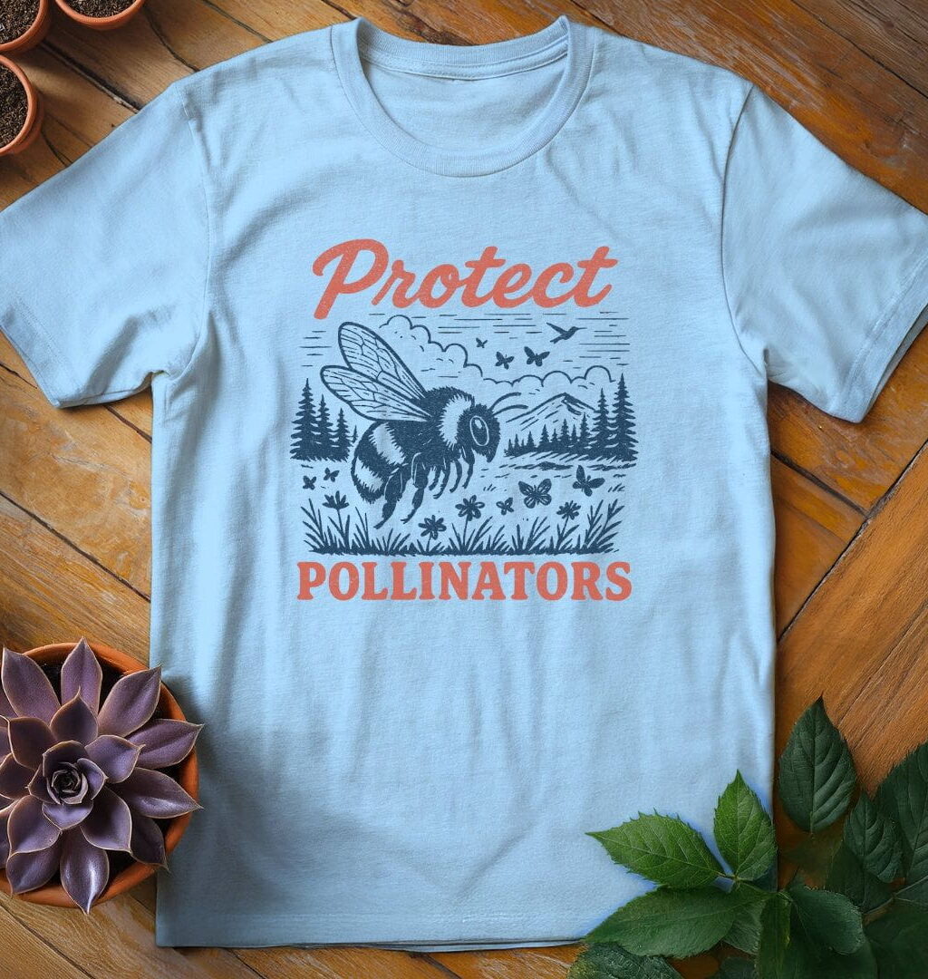 Alternative view of Pollinators Tee