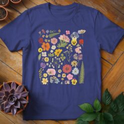 Alternative view of Pressed Flowers Tee