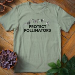 Alternative view of Protect Pollinators Tee