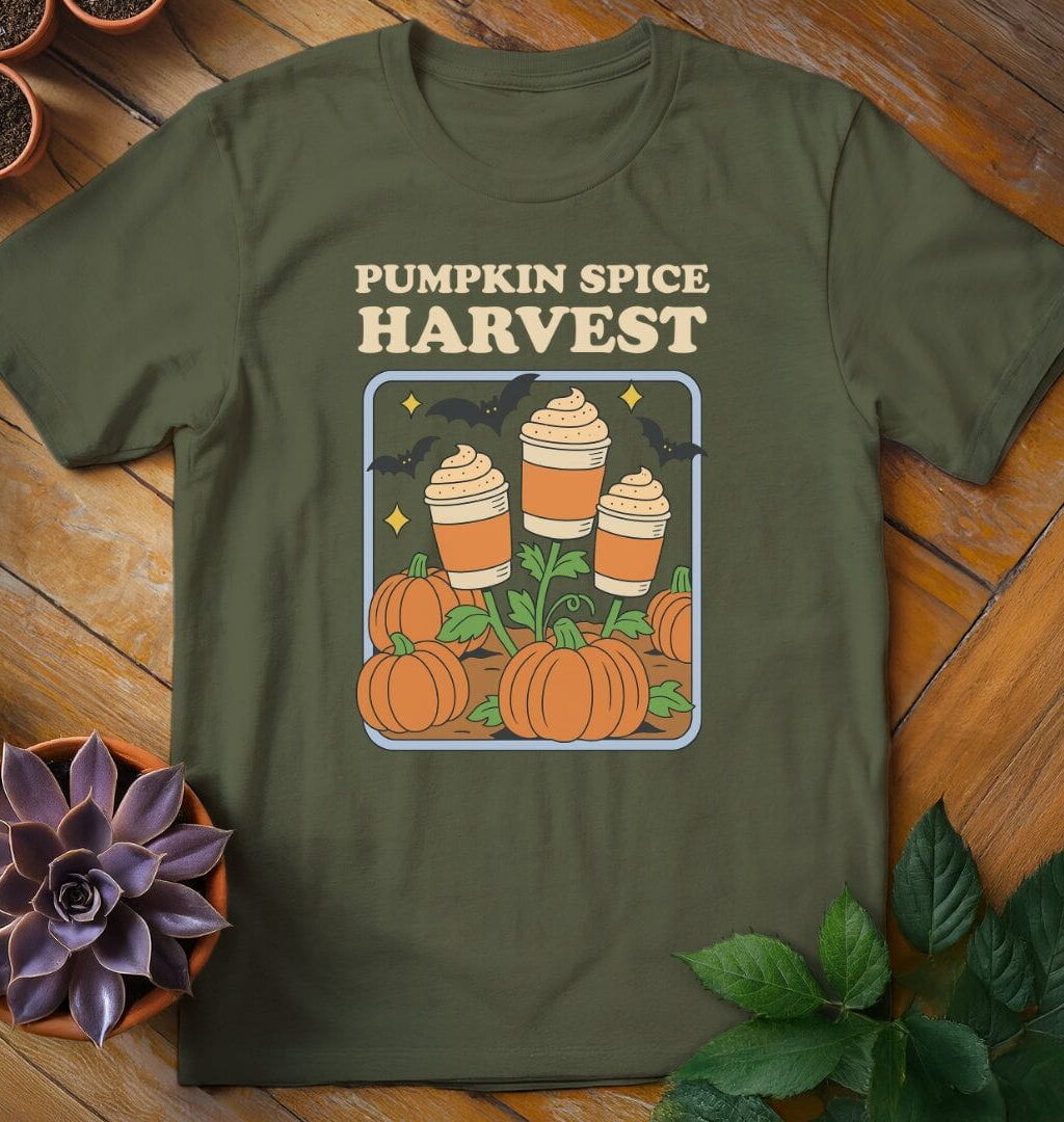 Alternative view of Pumpkin Spice Harvest Tee